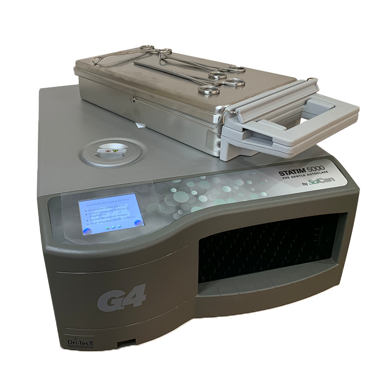 Autoclave STATIM G4 5000. Equipo compacto para esterilización precisa.