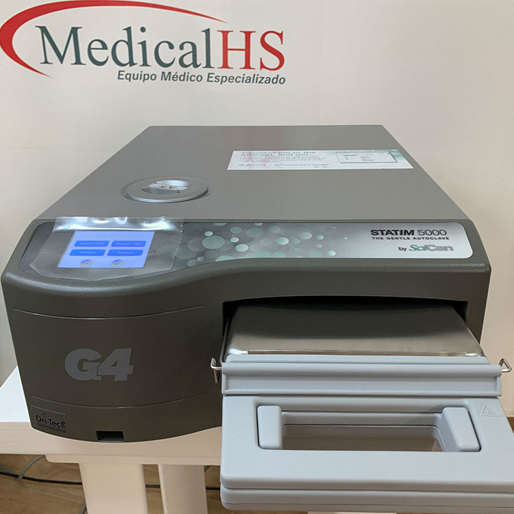Autoclave STATIM G4 5000. Equipo compacto para esterilización precisa.